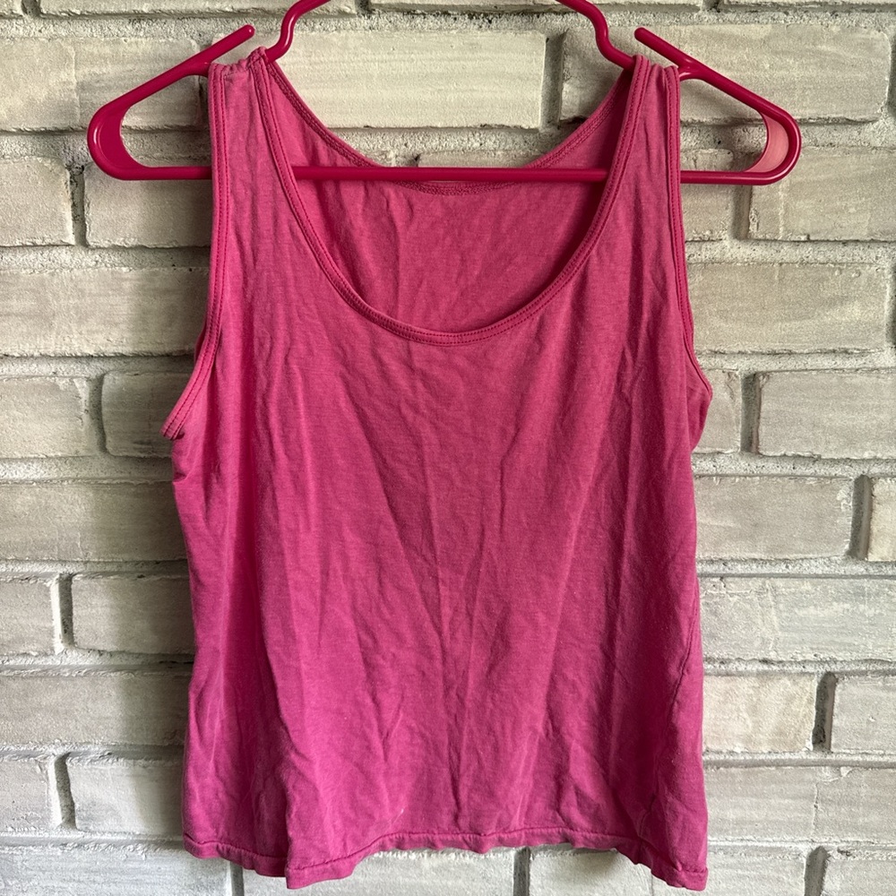Large Pink Tank Top No Tags
